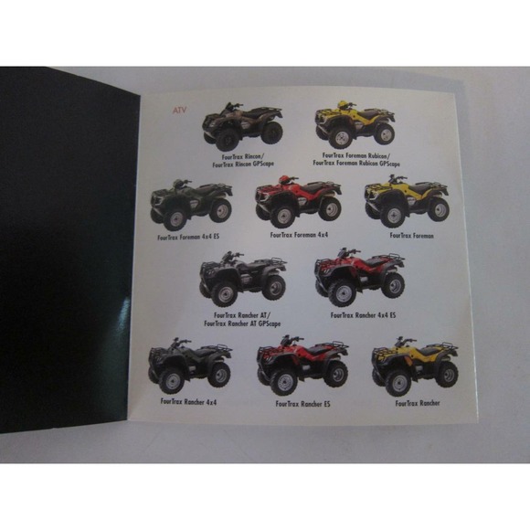 Honda Motors Division Redbook CD for press 2006 Street OFF Road ATV Scooters - Picture 4 of 10